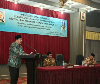 Jaga Keutuhan NKRI, Gubernur Soekarwo Maksimalkan Peran FKUB