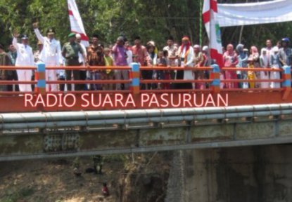 Peresmian Jembatan Sedodol