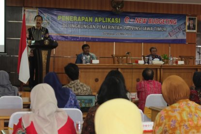 Wujudkan e-Newbudgeting, Dinas Kominfo Jatim Gelar Sosialisasi 