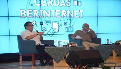 MINIMALISIR EKSES NEGATIF INTERNET, NETIZEN HARUS CERDAS
