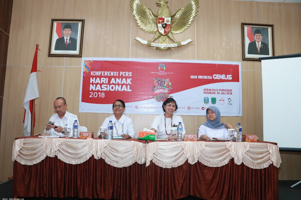 Kemen PPPA Siap Meriahkan Hari Anak Nasional 2018  