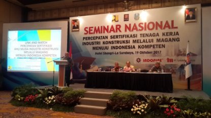 Sertifikasi Untuk Percepatan Pembangunan Infrastruktur