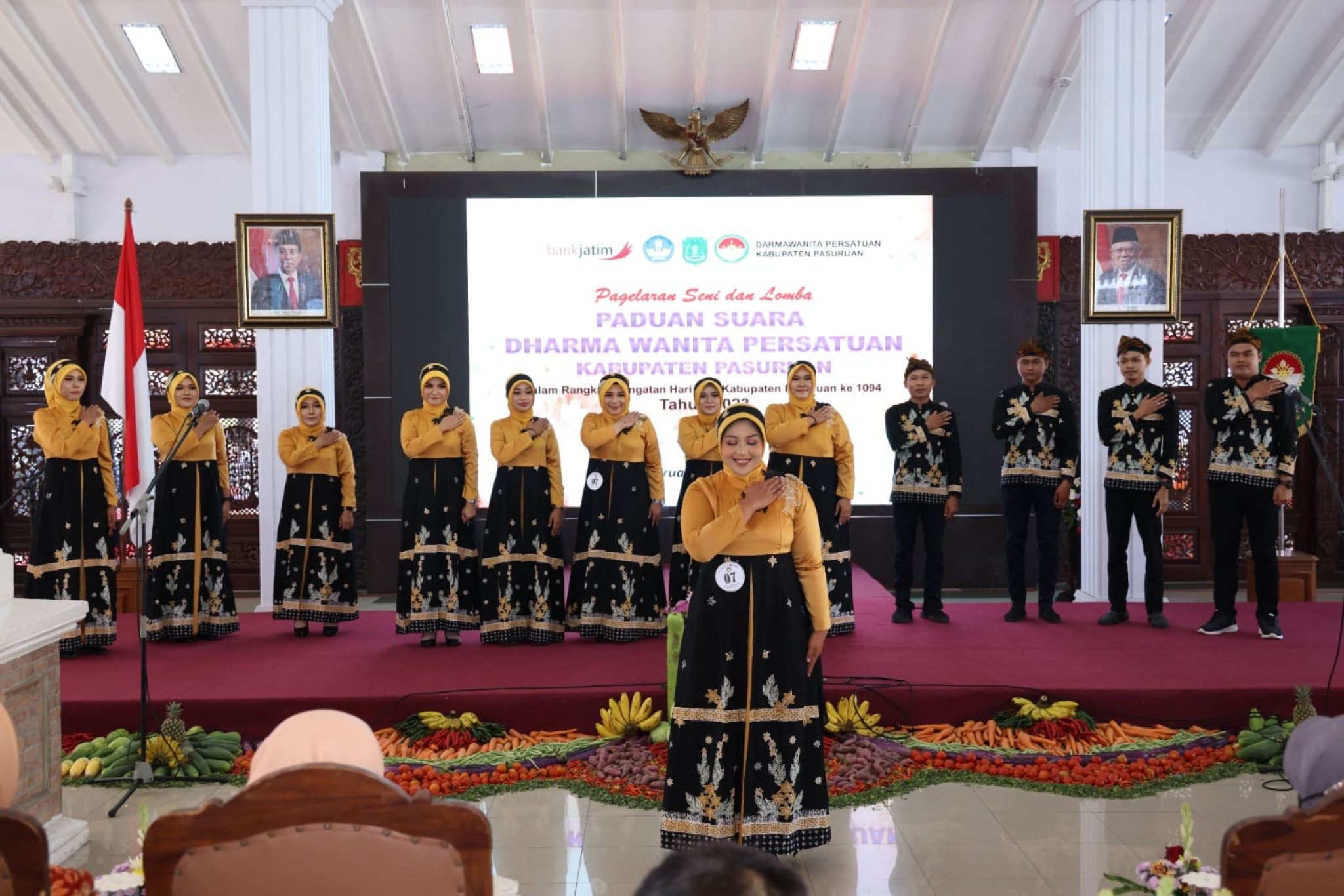 Peringati Hari Jadi Kabupaten Pasuruan Ke - 1094, DWP Gelar Lomba Paduan Suara