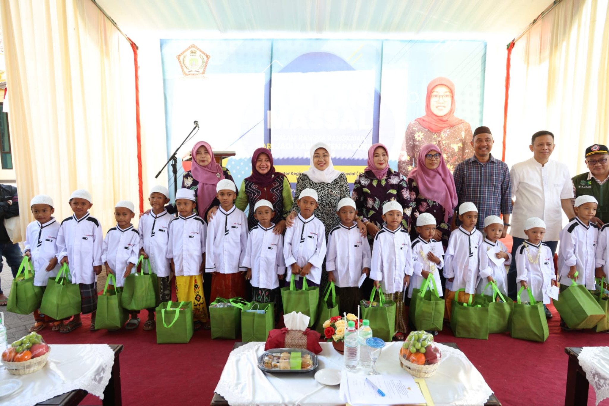 KKKS Kabupaten Pasuruan Gelar Acara Khitanan Massal