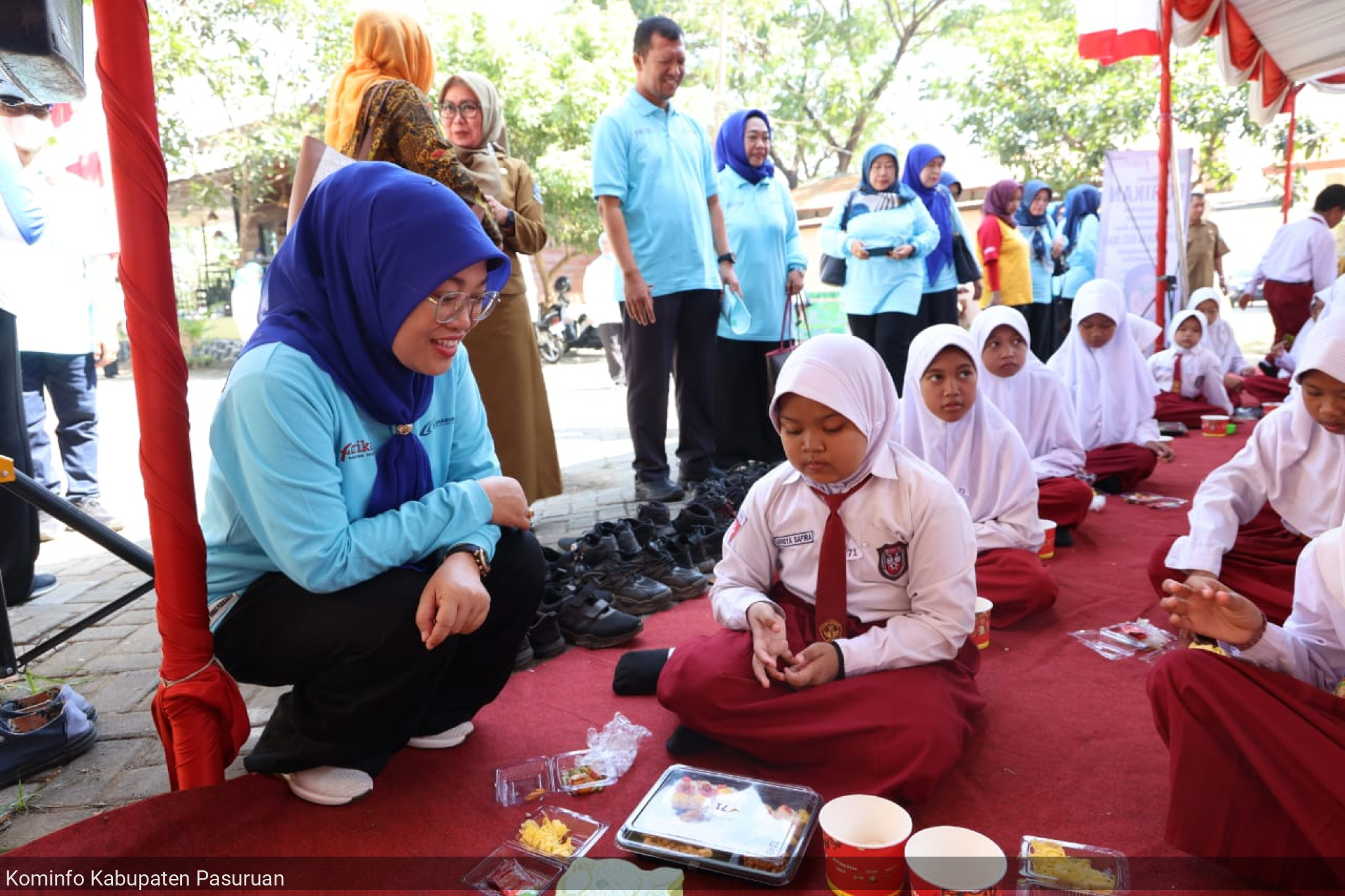 Forikan Kabupaten Pasuruan Gelar Lomba Menghias Bekal Siswa Sekolah Dasar