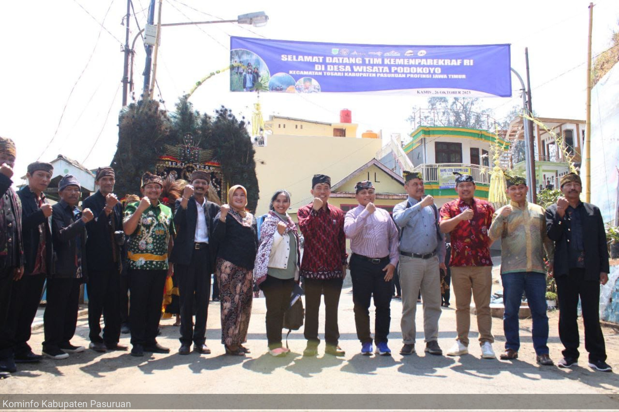 Kemenparekraf Lakukan Penilaian Program KSW 5.0 di Desa Wisata Podokoyo