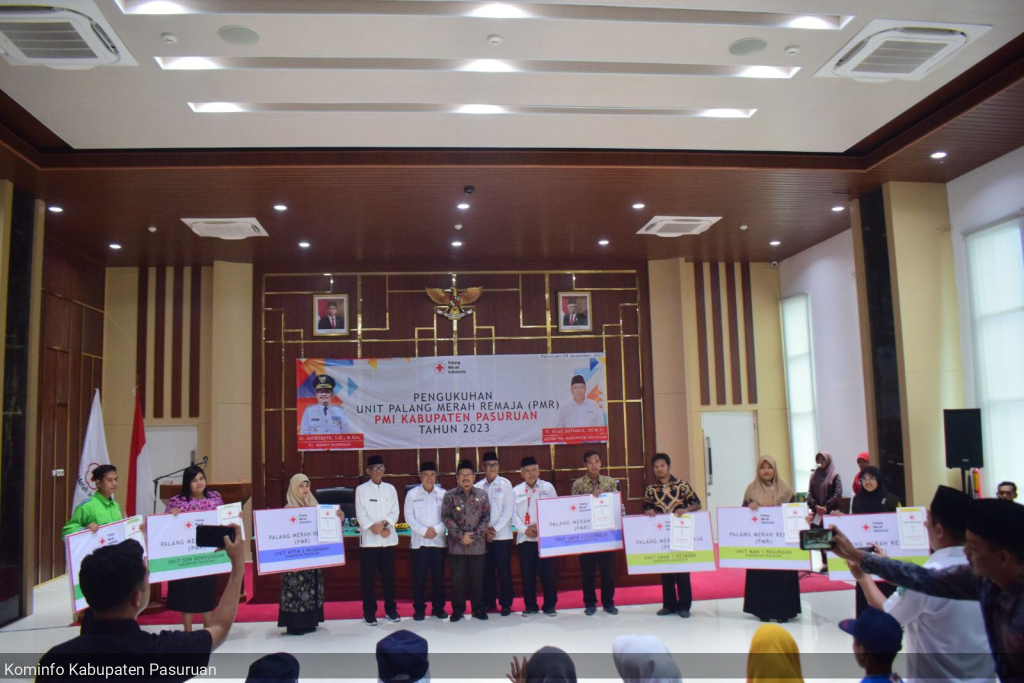 Sebanyak 98 Unit PMR di Kabupaten Pasuruan, dikukuhkan oleh Pj Bupati Pasuruan