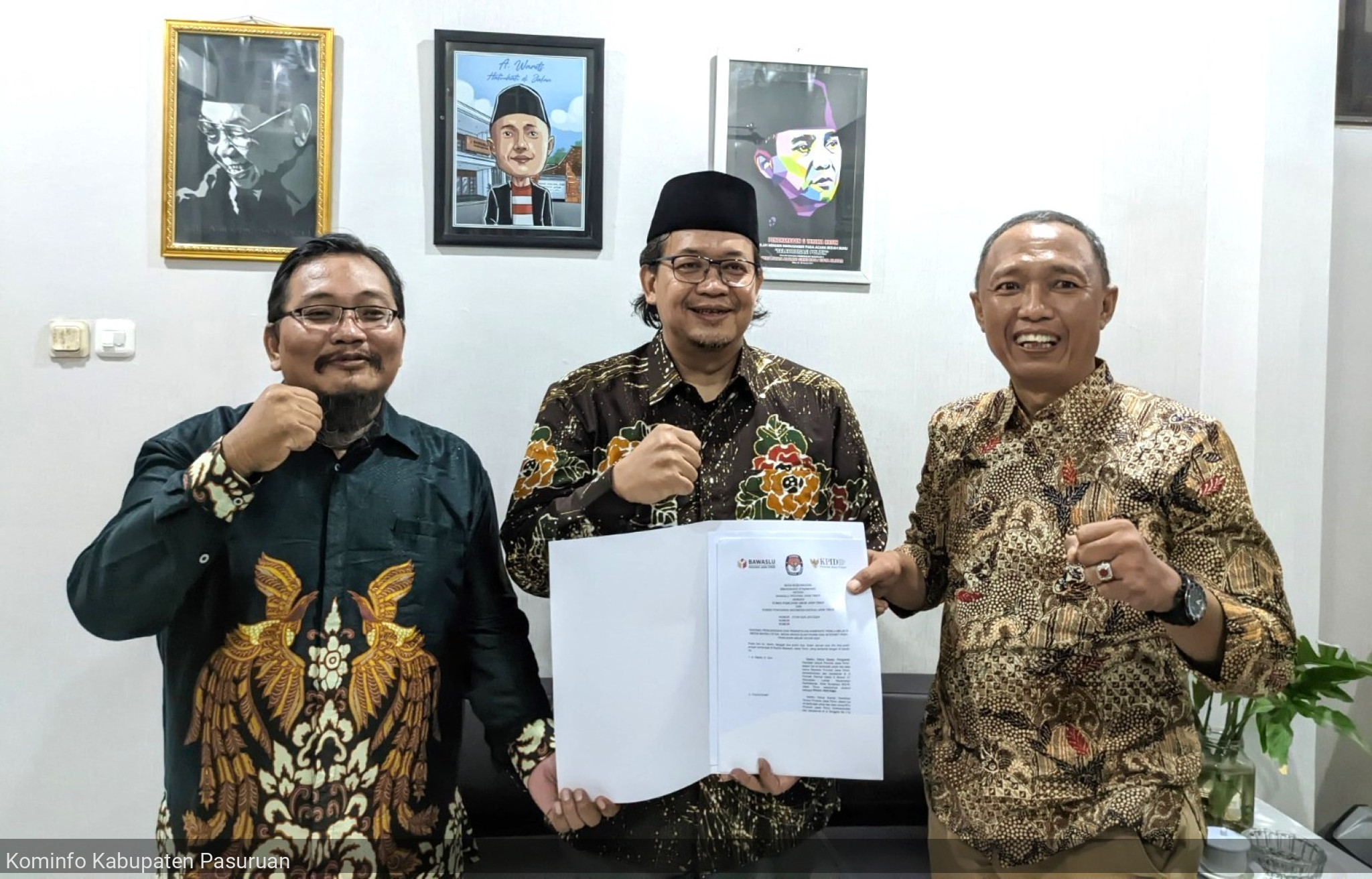 Gugus Tugas Pengawasan Pemilu Resmi Dibentuk, KPID Jatim Siap Sukseskan Pemilu 2024