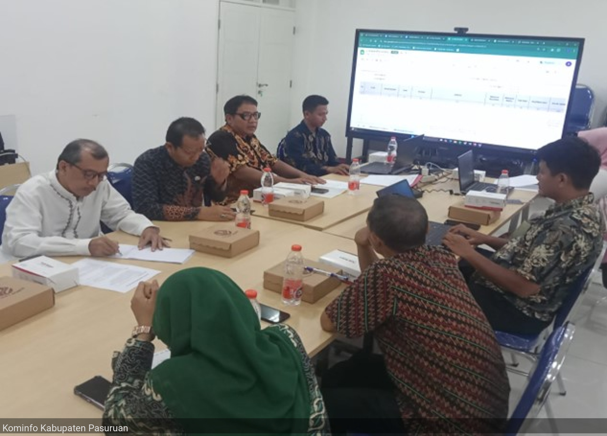 Koordinasi Pembuatan Portal Satu Data Dinas Kominfo Kabupaten Pasuruan