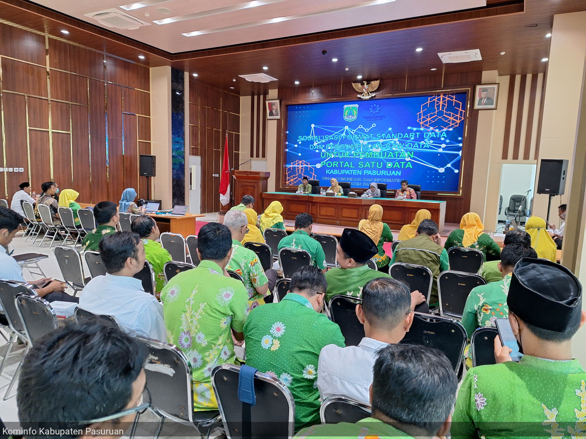 Dinas Kominfo Kabupaten Pasuruan Sosialisasikan Format dan Standar Data untuk Portal Satu Data Kabupaten Pasuruan