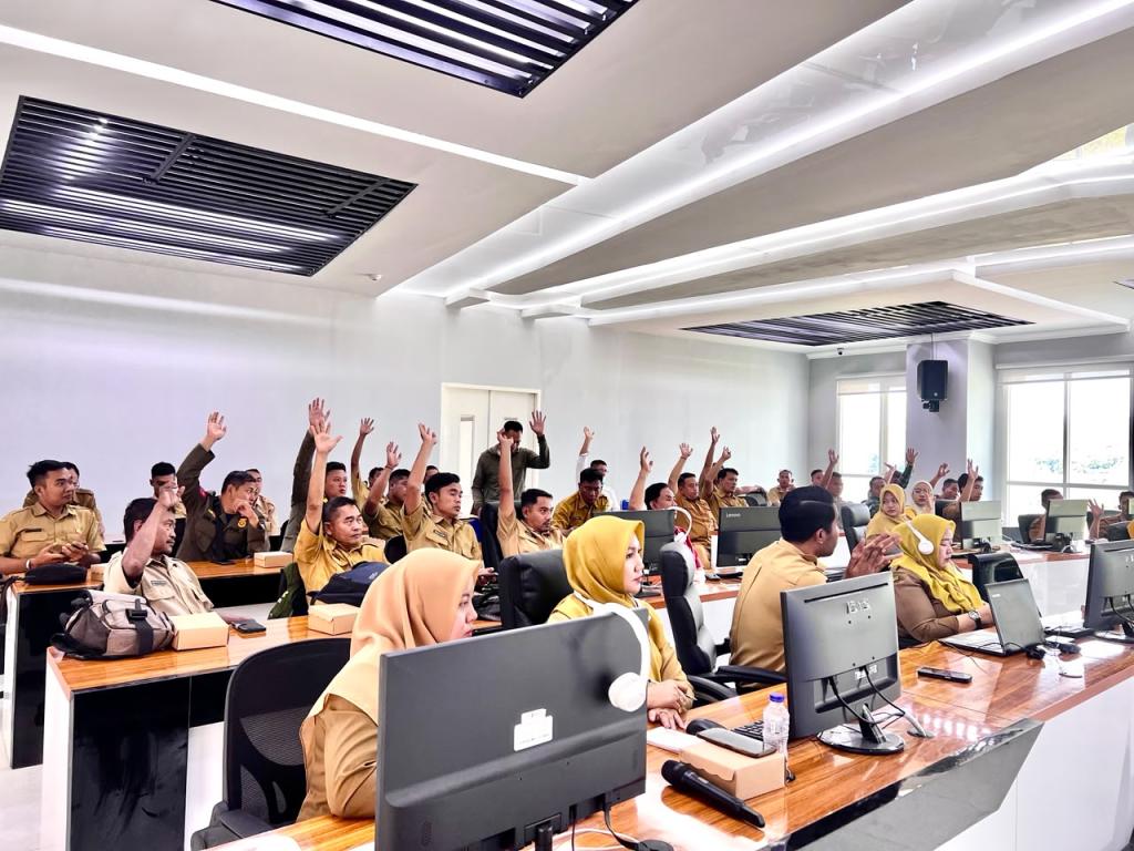 Bimbingan Teknis Call Taker dan Dispatcher 112 di Command Center