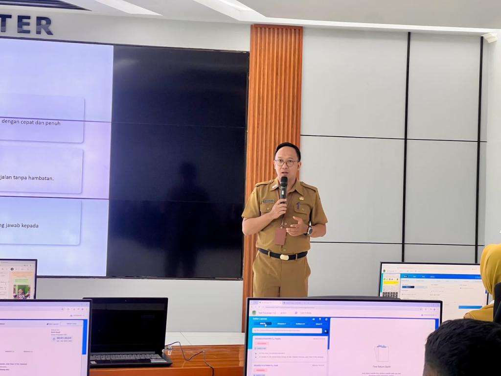 Bimbingan Teknis Call Taker dan Dispatcher 112 di Command Center