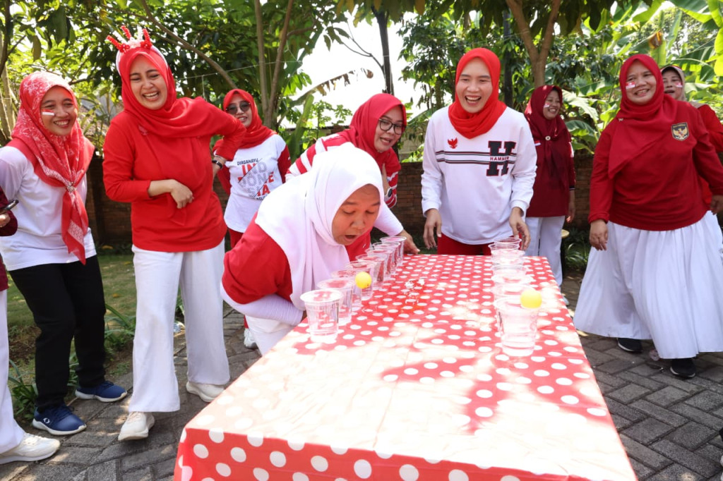 Lomba Semarak Kemerdekaan RI Ke - 80 oleh DWP dan PKK Kabupaten Pasuruan