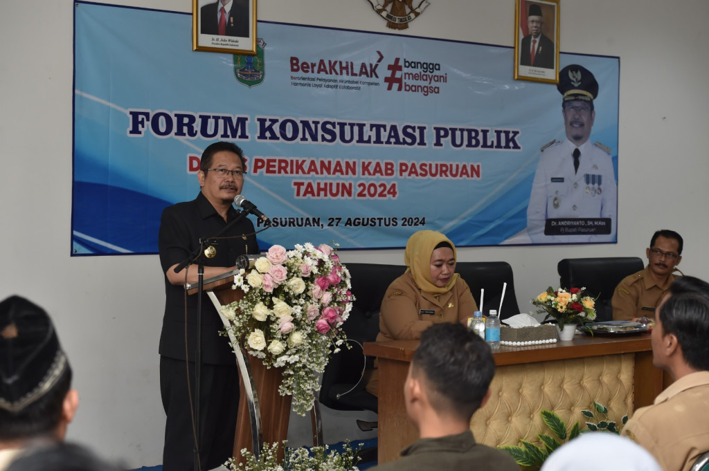 Forum Konsultasi Publik Dinas Perikanan Kab. Pasuruan