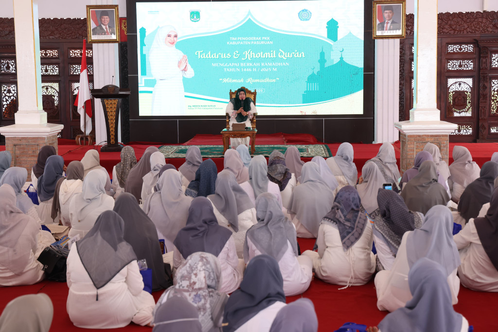 Tausiyah Agama di Acara Tadarrus dan Khotmil Qur'an Tahun 1446 H / 2025 M