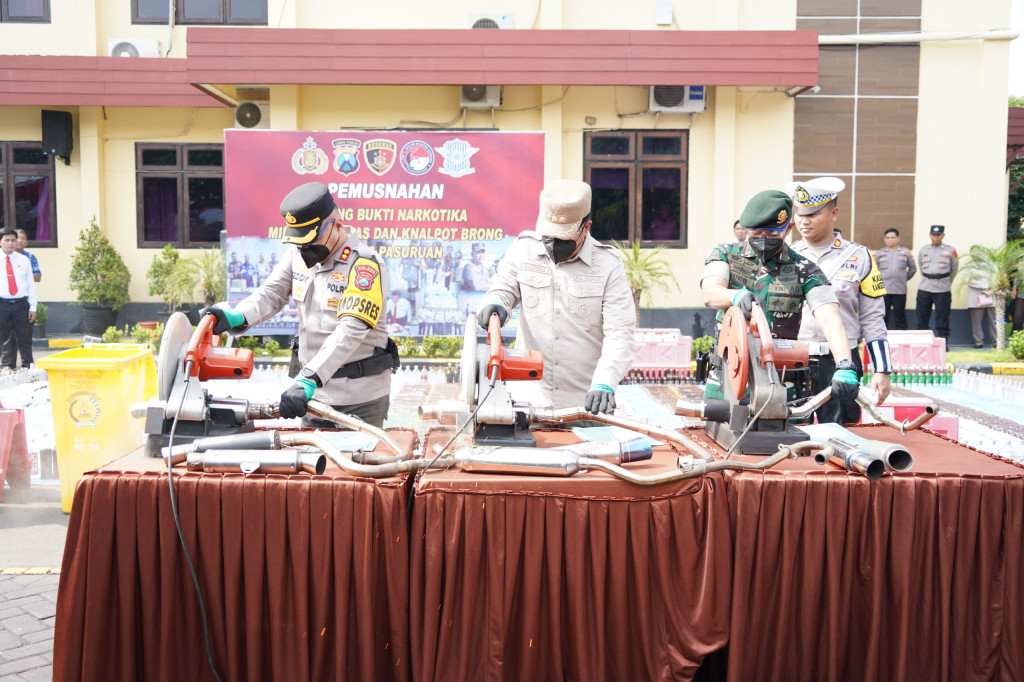 Pemusnahan Barang Bukti Narkotika