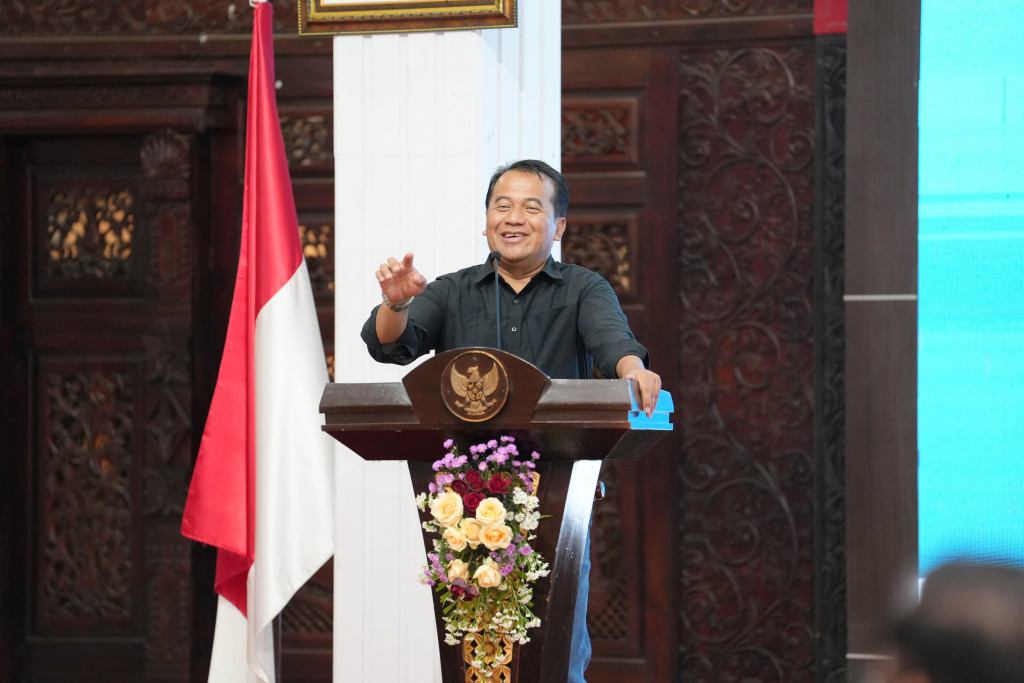 Penyambutan Kapolres Pasuruan dan Ketua Pengadilan Negeri Pasuruan