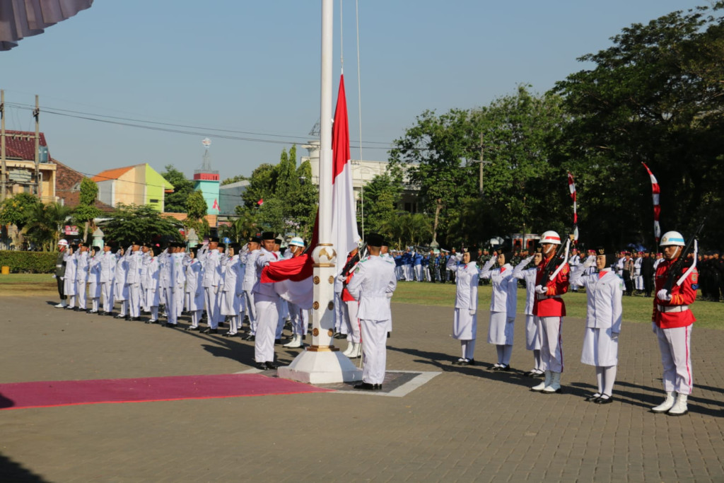 Upacara Peringatan Hari Ulang Tahun (HUT) Ke-79 RI