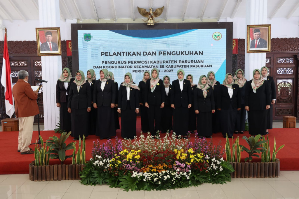 Pelantikan dan Pengukuhan Pengurus Perwosi Periode 2023 - 2027