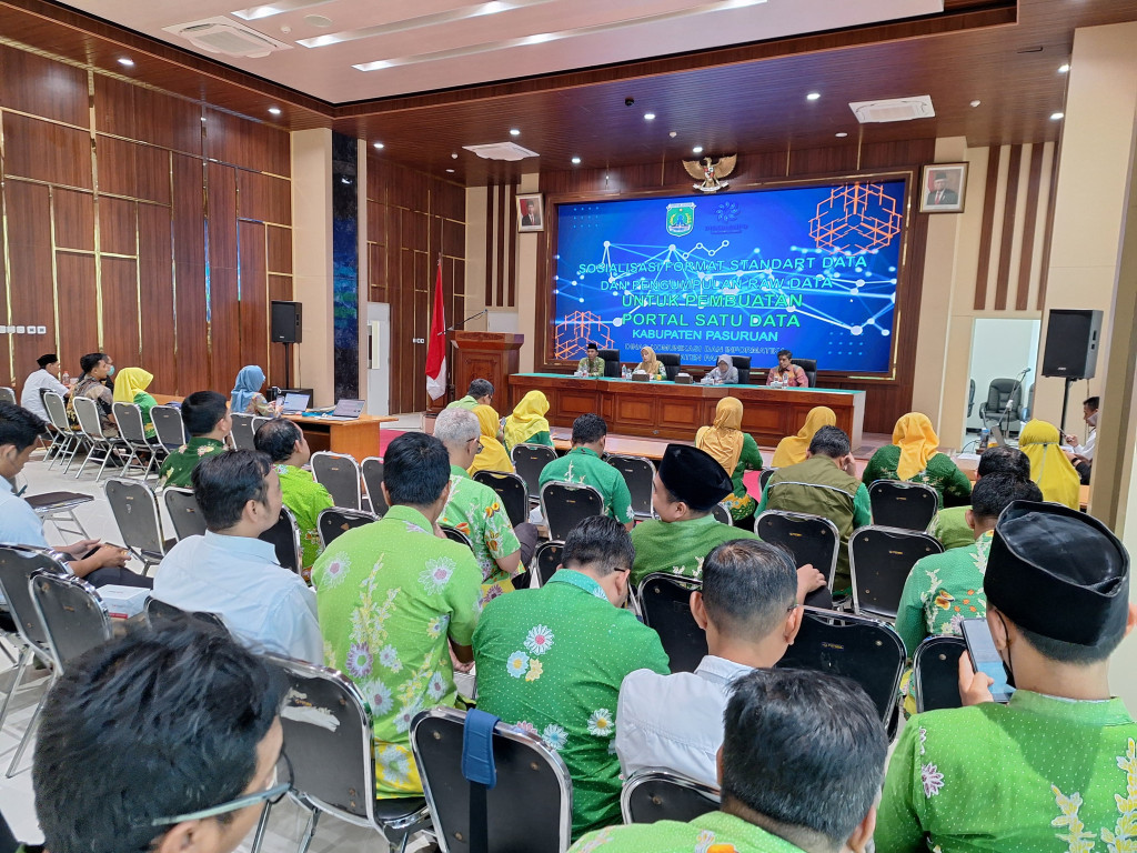 Sosialisasi Format Standart Data dan Pengumpulan Raw Data untuk Portal Satu Data
