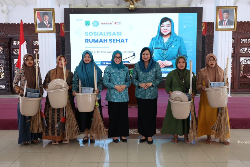 Sosialisasi Rumah Sehat TP PKK Kabupaten Pasuruan