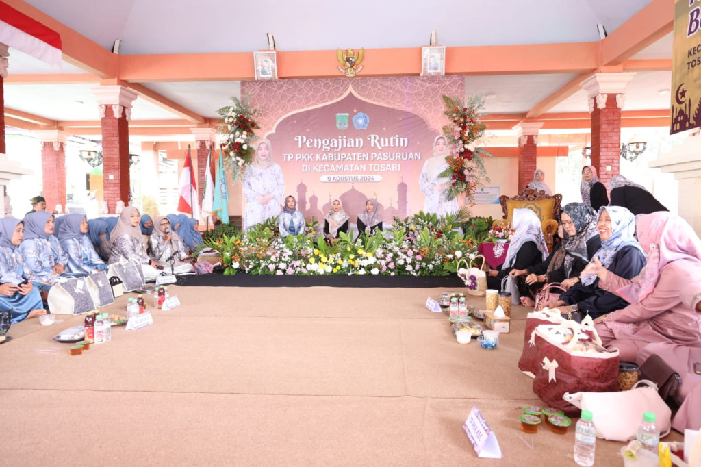 Pengajian Rutin TP PKK di Kecamatan Tosari