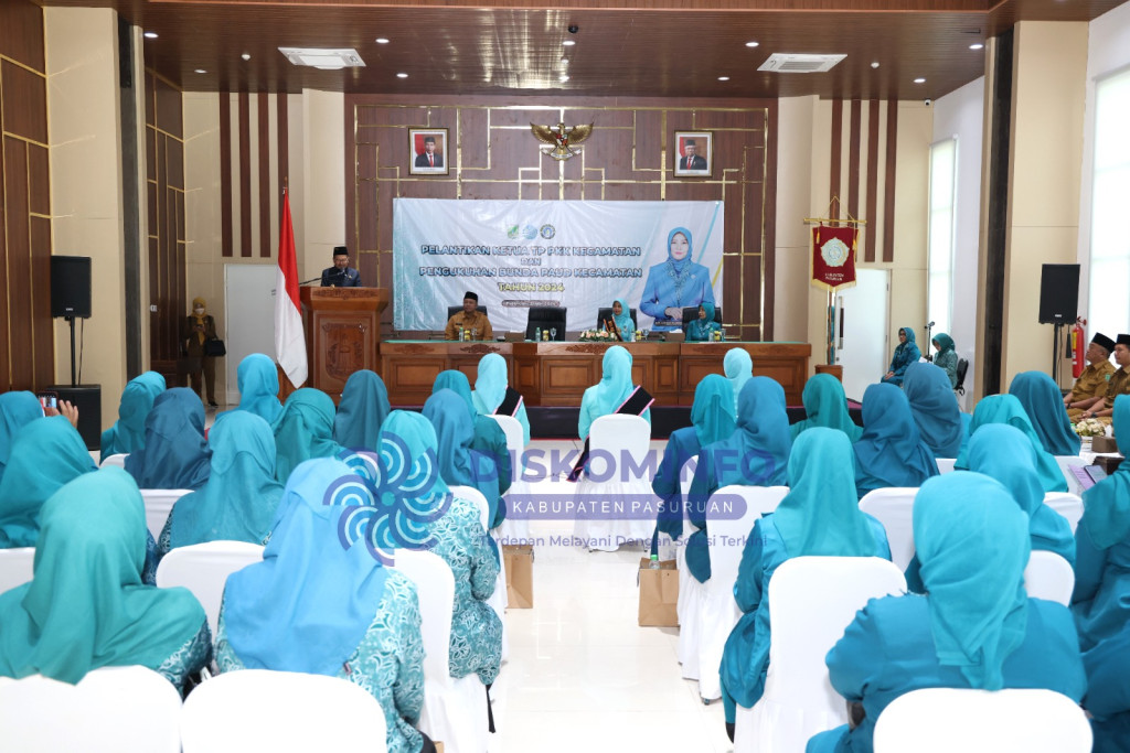 Pelantikan Ketua TP PKK dan Pengukuhan Bunda PAUD Kecamatan