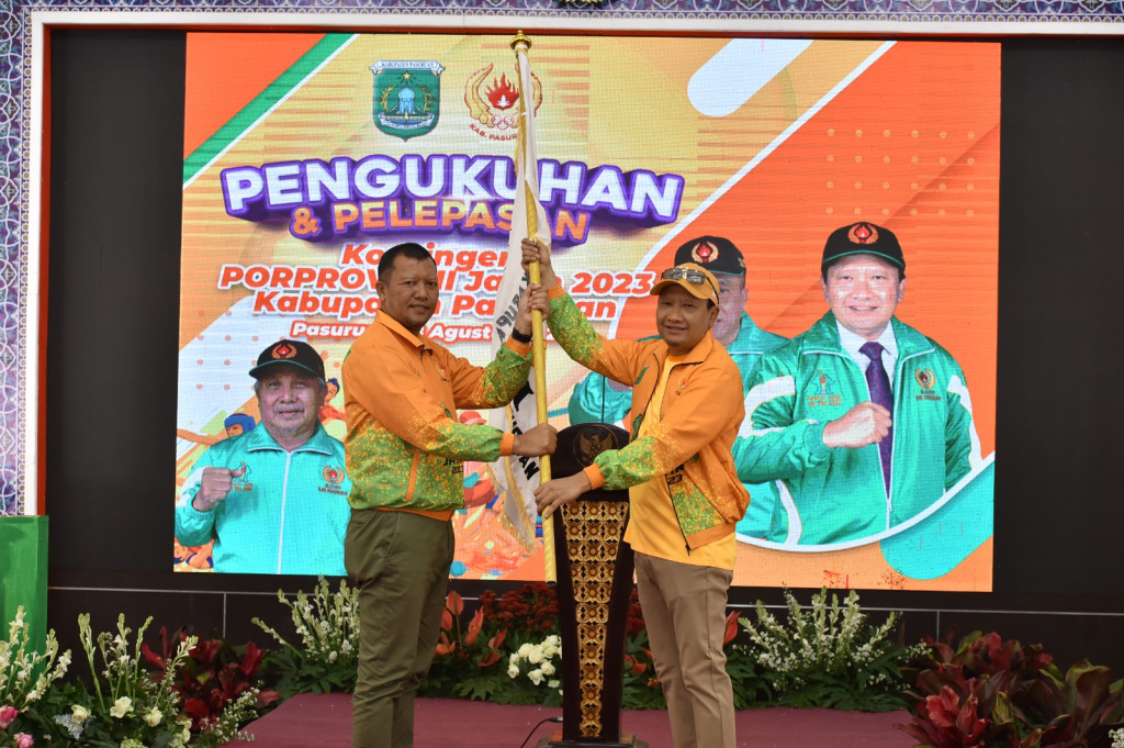 Pengukuhan & Pelepasan Kontigen Porpov VIII Jatim 2023
