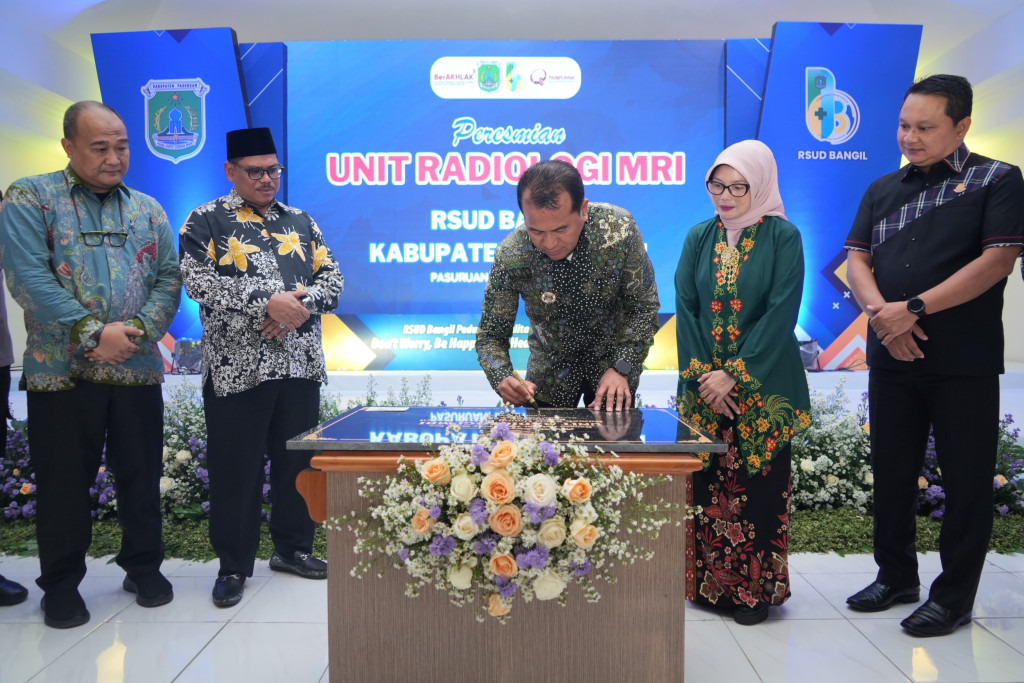 Peresmian Unit Radiologi RSUD Bangil