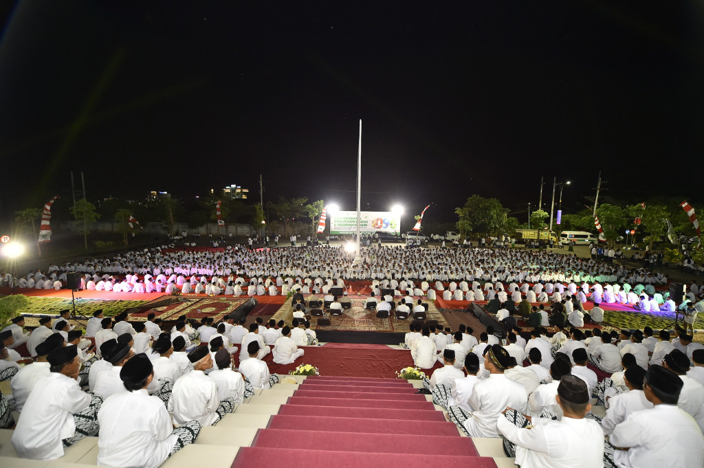 Acara Ikatan Seni Hadrah Republik Indonesia (ISHARI) di Kabupaten Pasuruan