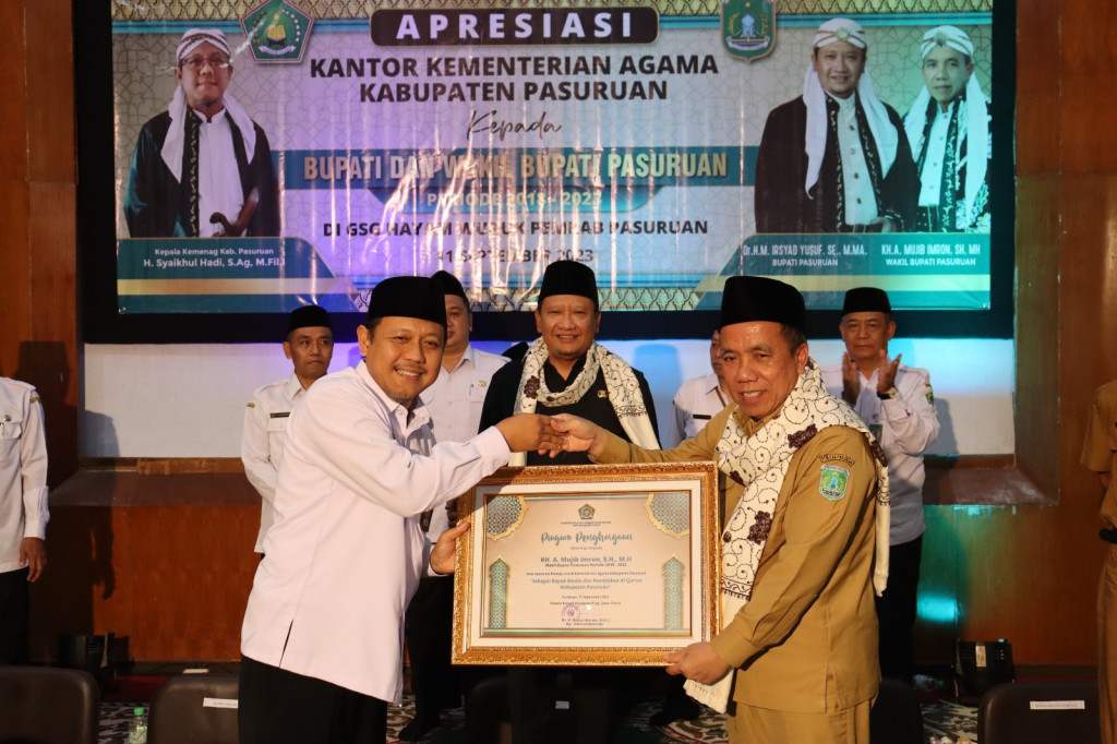 Apresiasi WAK MUQIDIN Pemkab Pasuruan