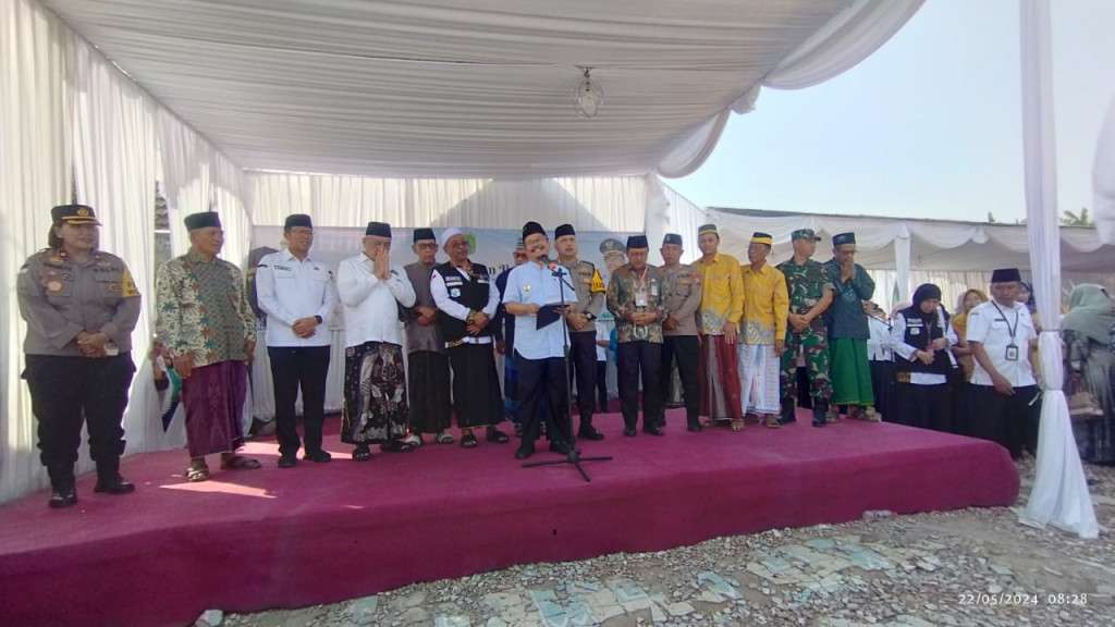 Pemberangkatan Jama'ah Haji Tahun 2024 (Masjid AT-TAQWA Gununggangsir) Beji