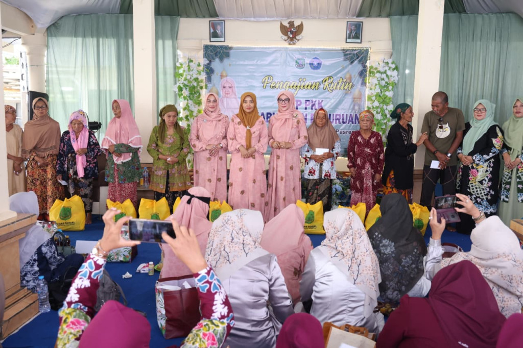 Pengajian Rutin TP PKK di Kecamatan Pasrepan