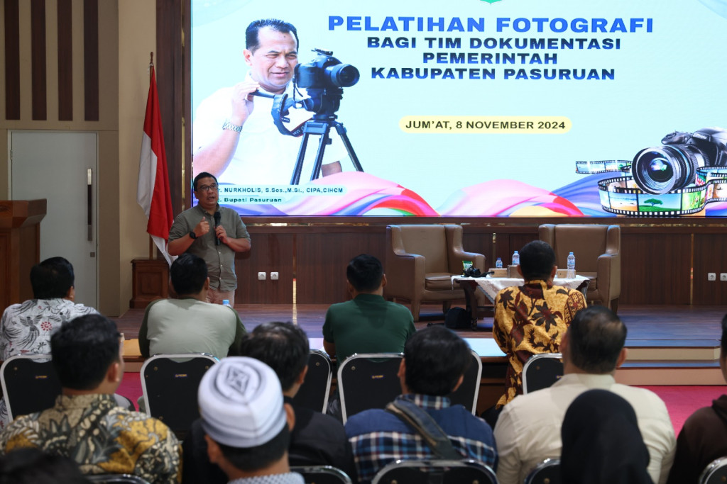 Pelatihan Fotografi bagi Tim Dokumentasi Pemerintah Kabupaten Pasuruan
